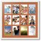 ArtToFrames Collage Photo Picture Frame with 12 - 5x7 inch Openings, Framed in White with Over 62 Mat Color Options and Plexi Glass (CSM-3966-229)